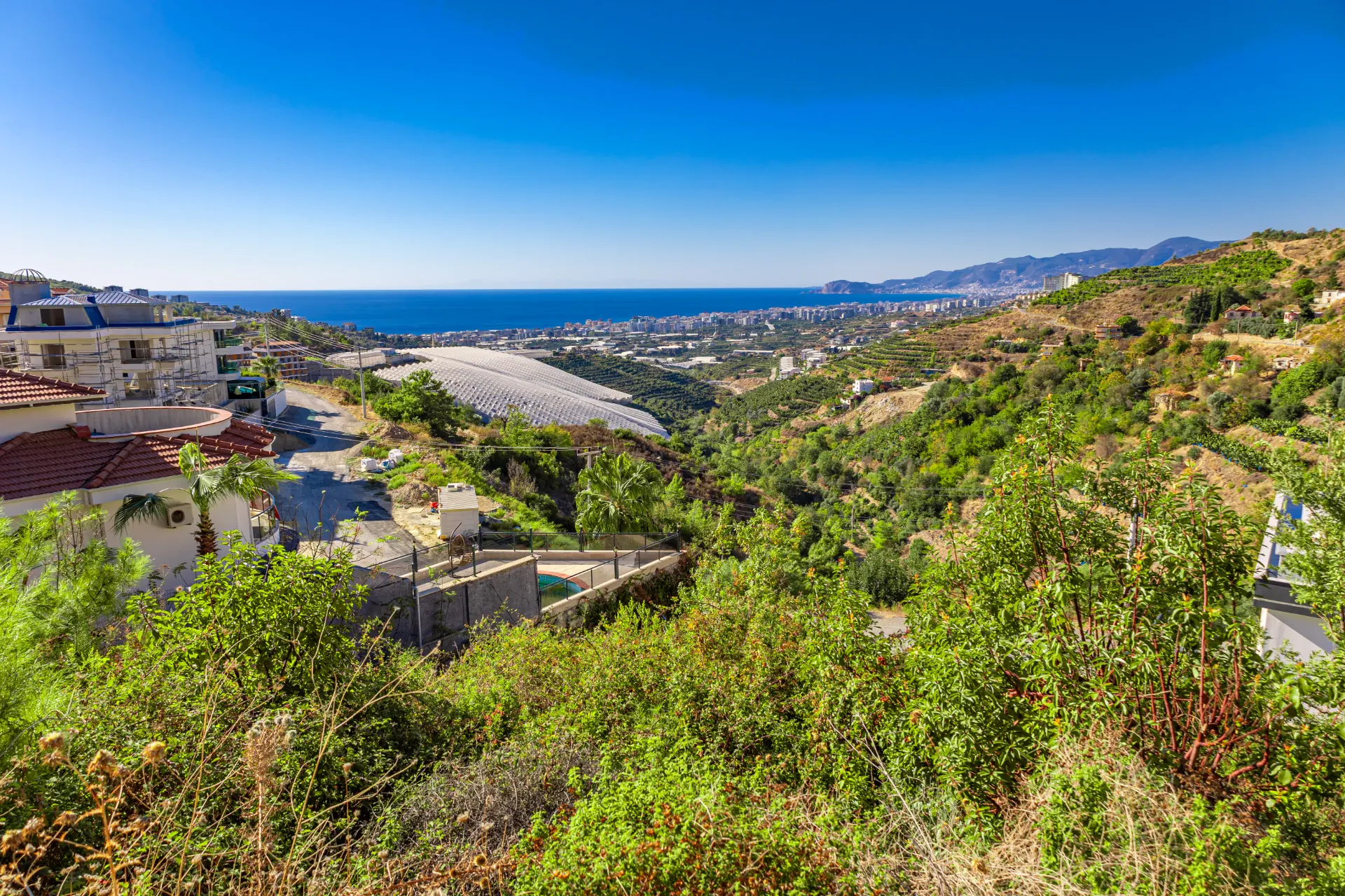 Antalya Alanya Kargıcak'ta Satılık Villa İmarlı Arsa