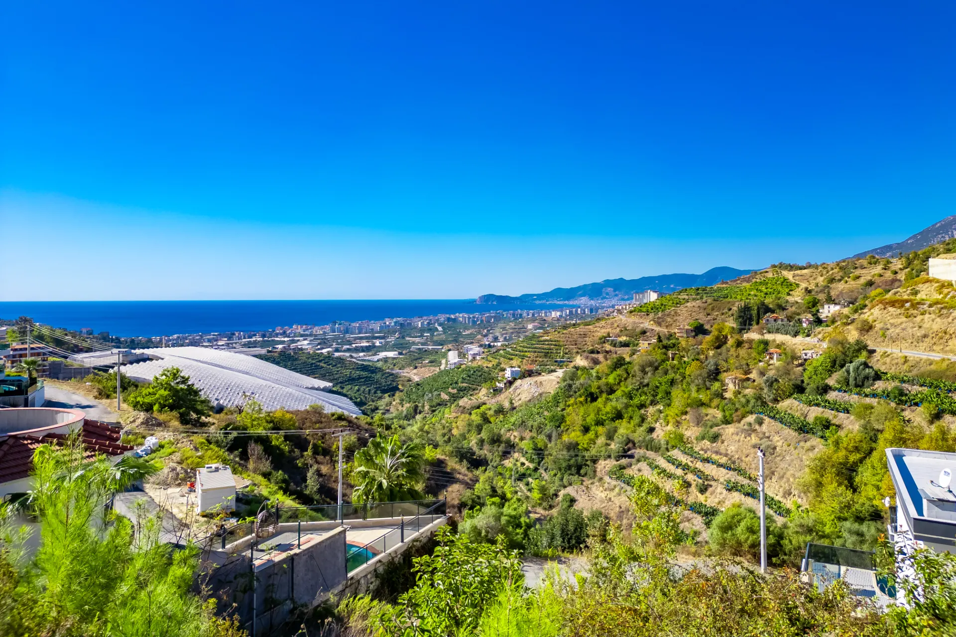 Antalya Alanya Kargıcak'ta Satılık Villa İmarlı Arsa