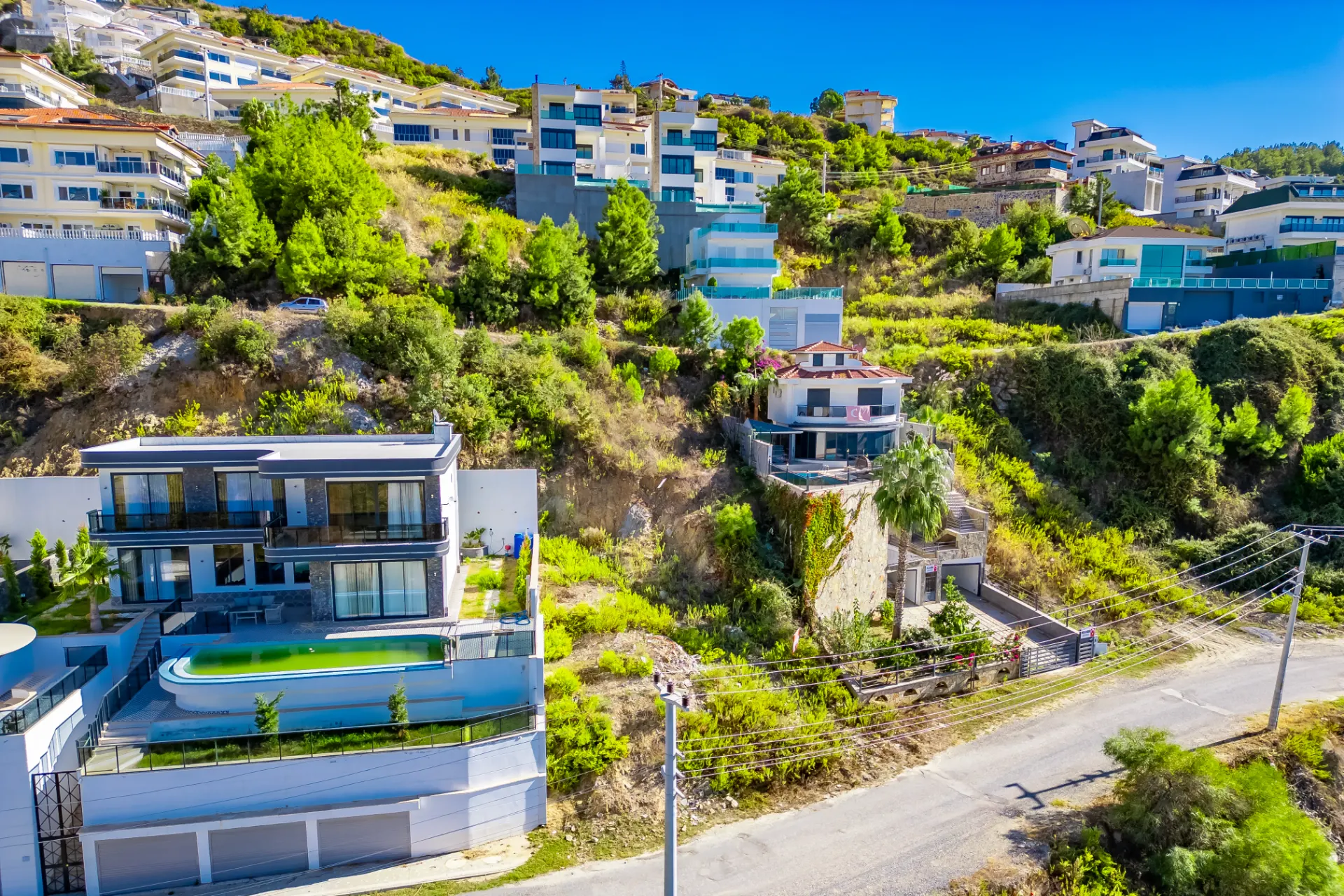Antalya Alanya Kargıcak'ta Satılık Villa İmarlı Arsa