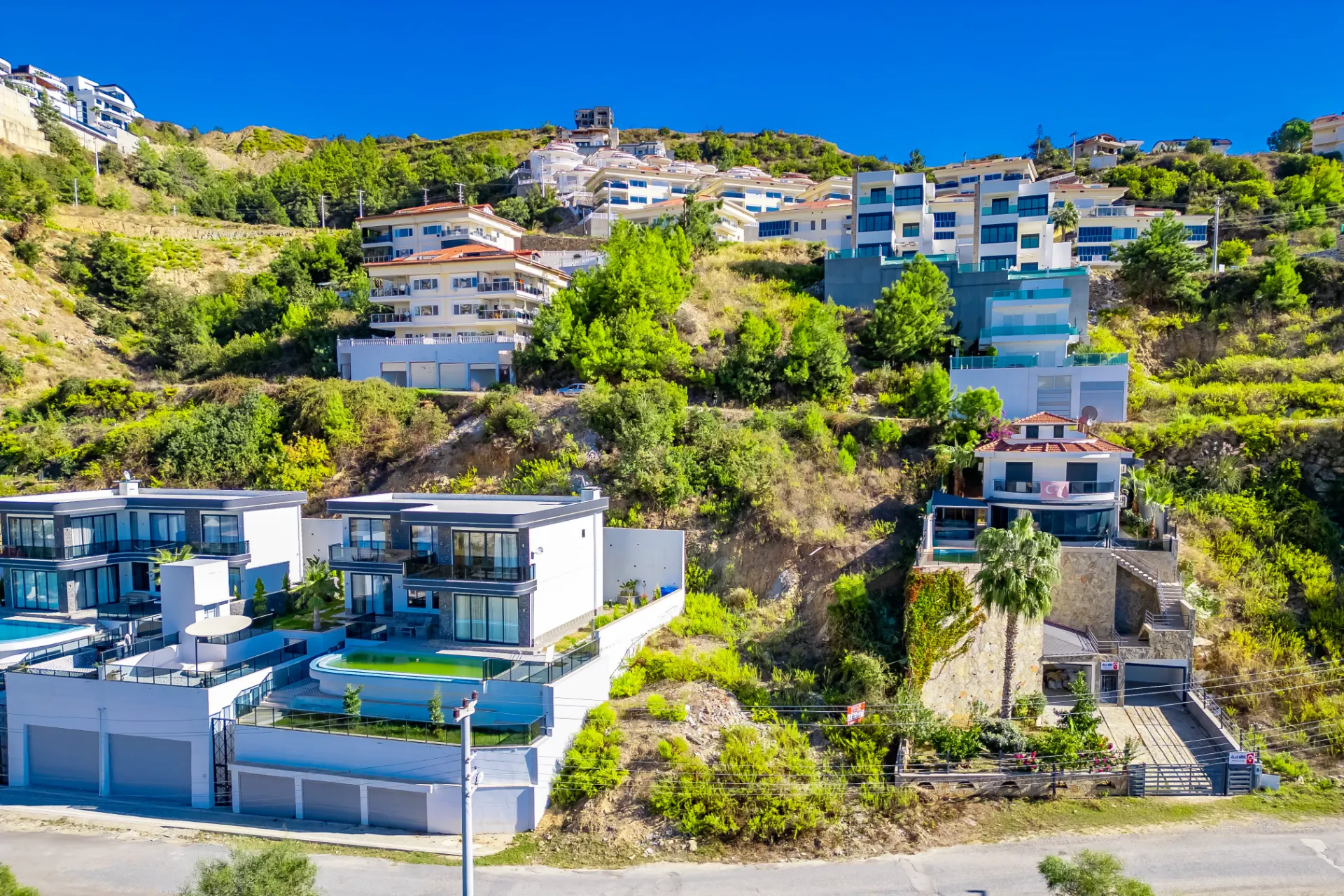 Antalya Alanya Kargıcak'ta Satılık Villa İmarlı Arsa