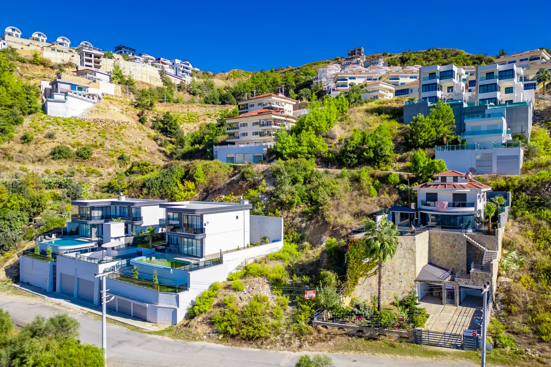Antalya Alanya Kargıcak'ta Satılık Villa İmarlı Arsa