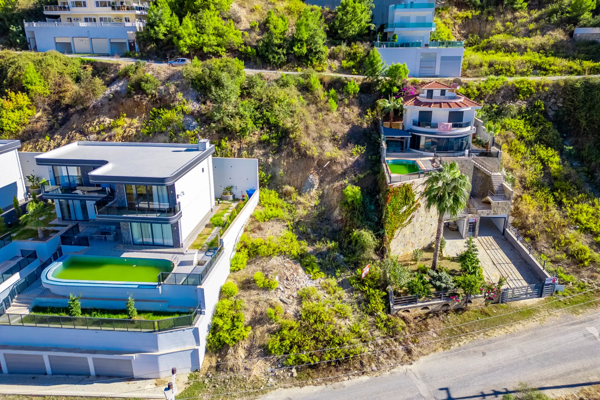 Antalya Alanya Kargıcak'ta Satılık Villa İmarlı Arsa