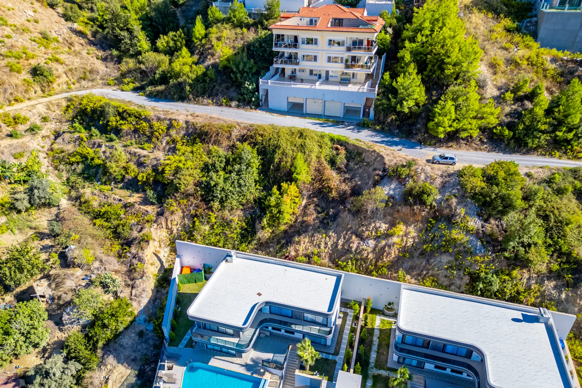 Antalya Alanya Kargıcak'ta Satılık Villa İmarlı Arsa