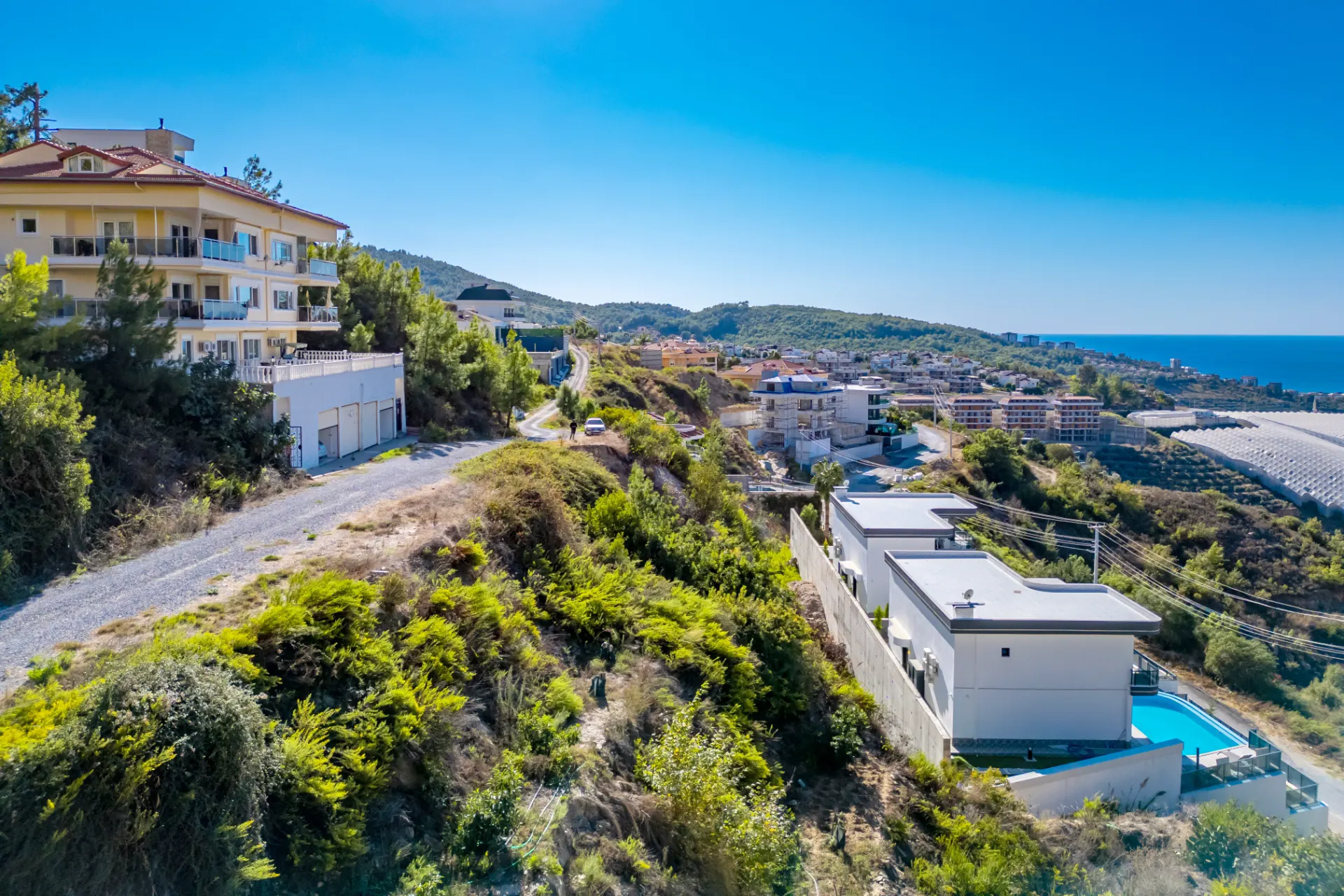 Antalya Alanya Kargıcak'ta Satılık Villa İmarlı Arsa