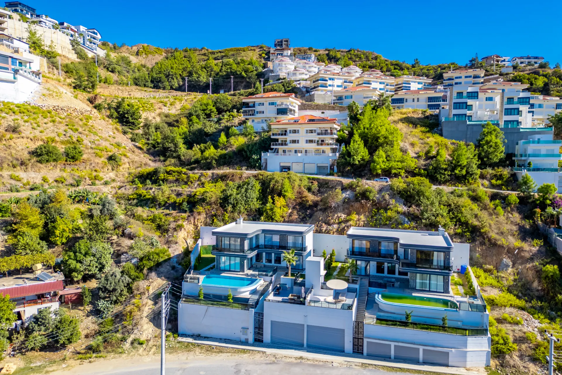 Antalya Alanya Kargıcak'ta Satılık Villa İmarlı Arsa