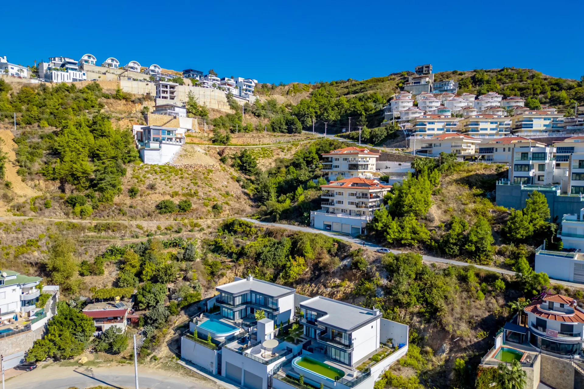 Antalya Alanya Kargıcak'ta Satılık Villa İmarlı Arsa