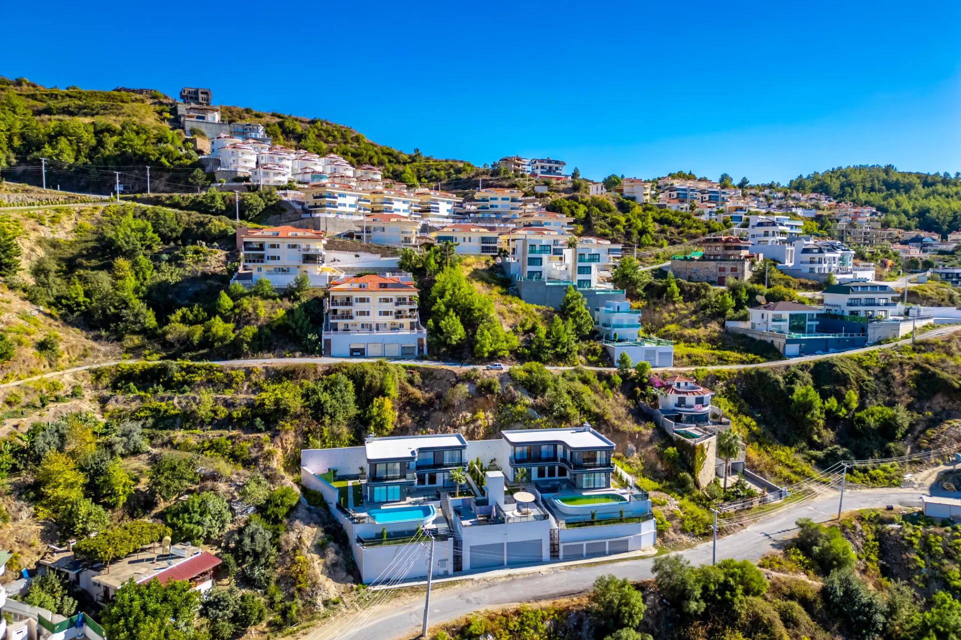 Antalya Alanya Kargıcak'ta Satılık Villa İmarlı Arsa