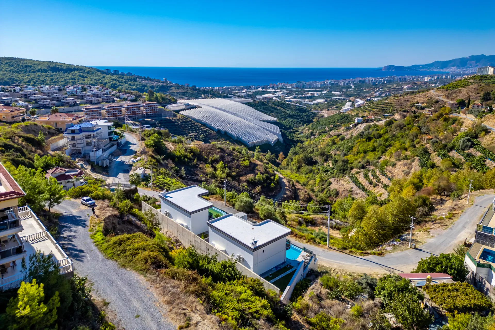 Antalya Alanya Kargıcak'ta Satılık Villa İmarlı Arsa