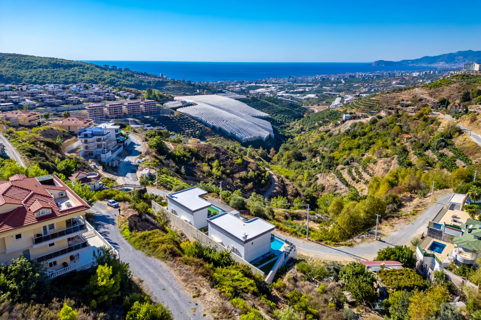 Antalya Alanya Kargıcak'ta Satılık Villa İmarlı Arsa
