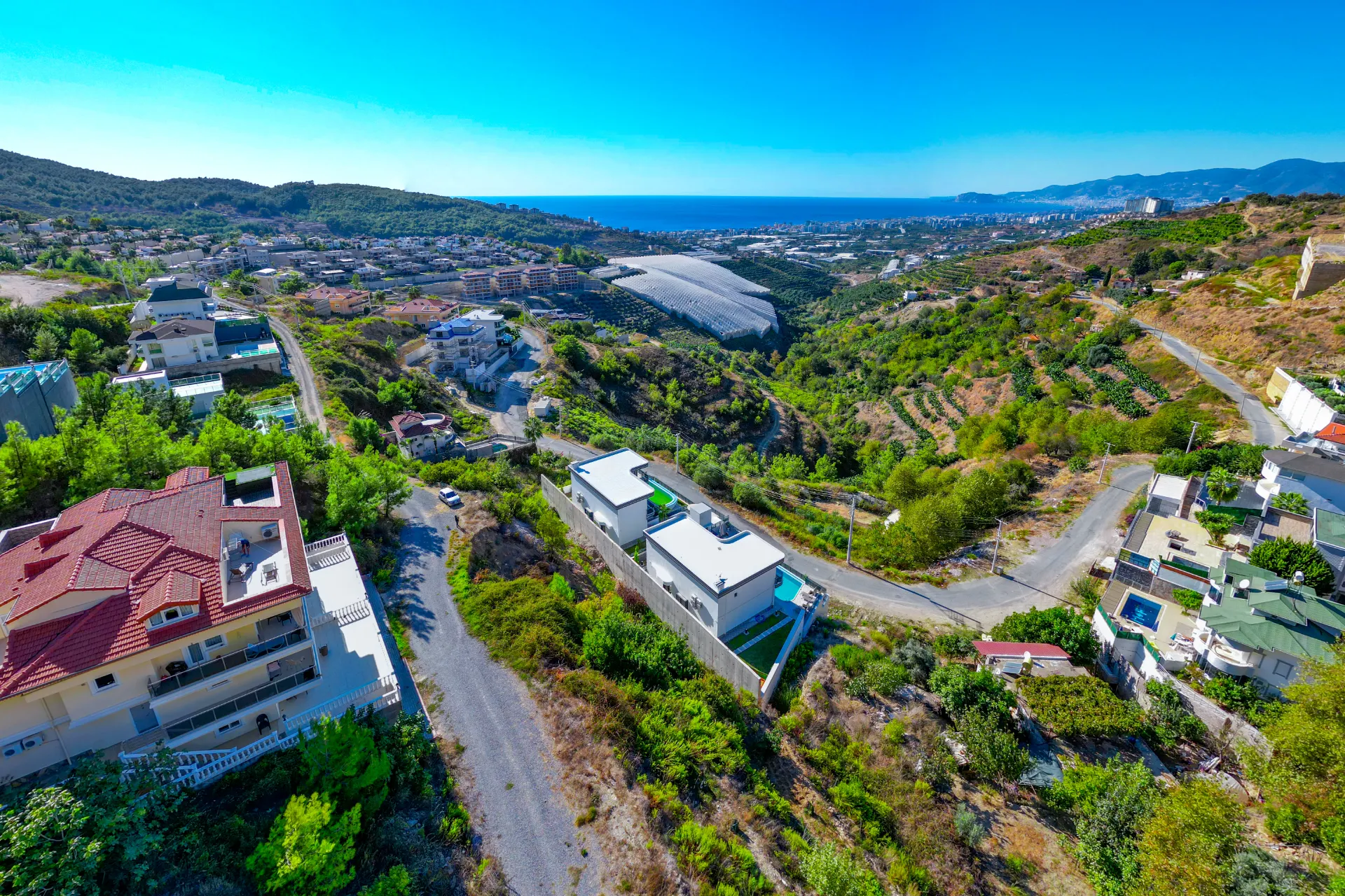 Antalya Alanya Kargıcak'ta Satılık Villa İmarlı Arsa