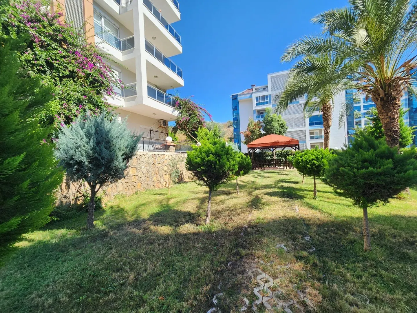 Kestel Alanya’da Denize 300 Metre Satılık 2+1 Bahçe Dubleks