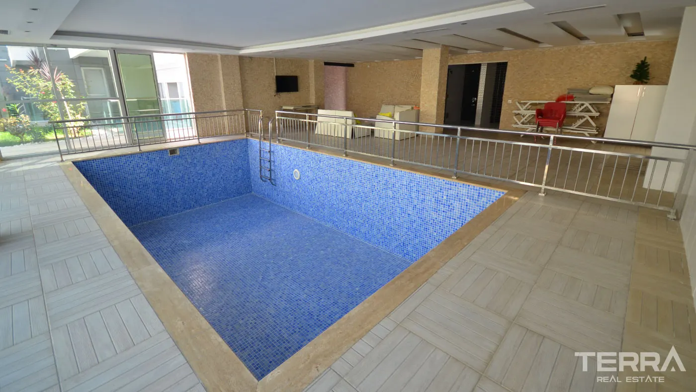 ALANYA KESTEL'DE SATILIK SAHİLE YAKIN 1+1 DAİRE