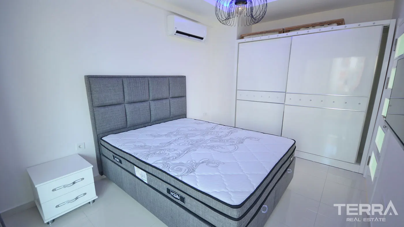 ALANYA KESTEL'DE SATILIK SAHİLE YAKIN 1+1 DAİRE