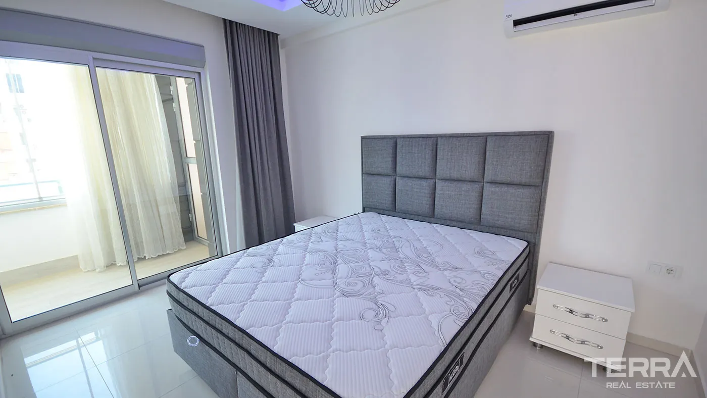 ALANYA KESTEL'DE SATILIK SAHİLE YAKIN 1+1 DAİRE
