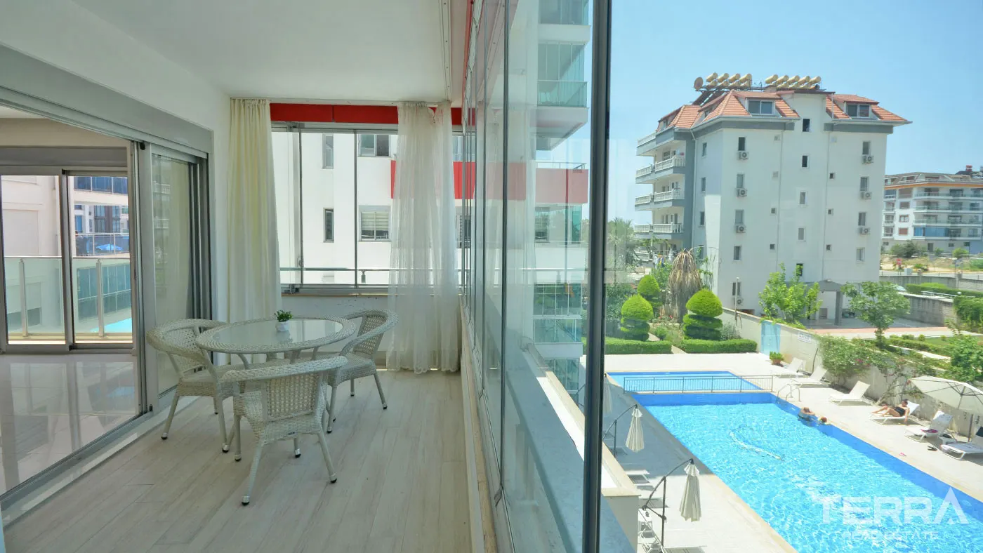 ALANYA KESTEL'DE SATILIK SAHİLE YAKIN 1+1 DAİRE