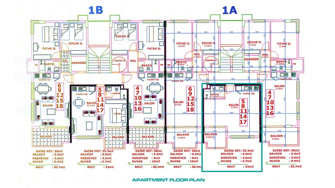 AVSALLAR ORION CITY’DE SATILIK STÜDYO DAİRE