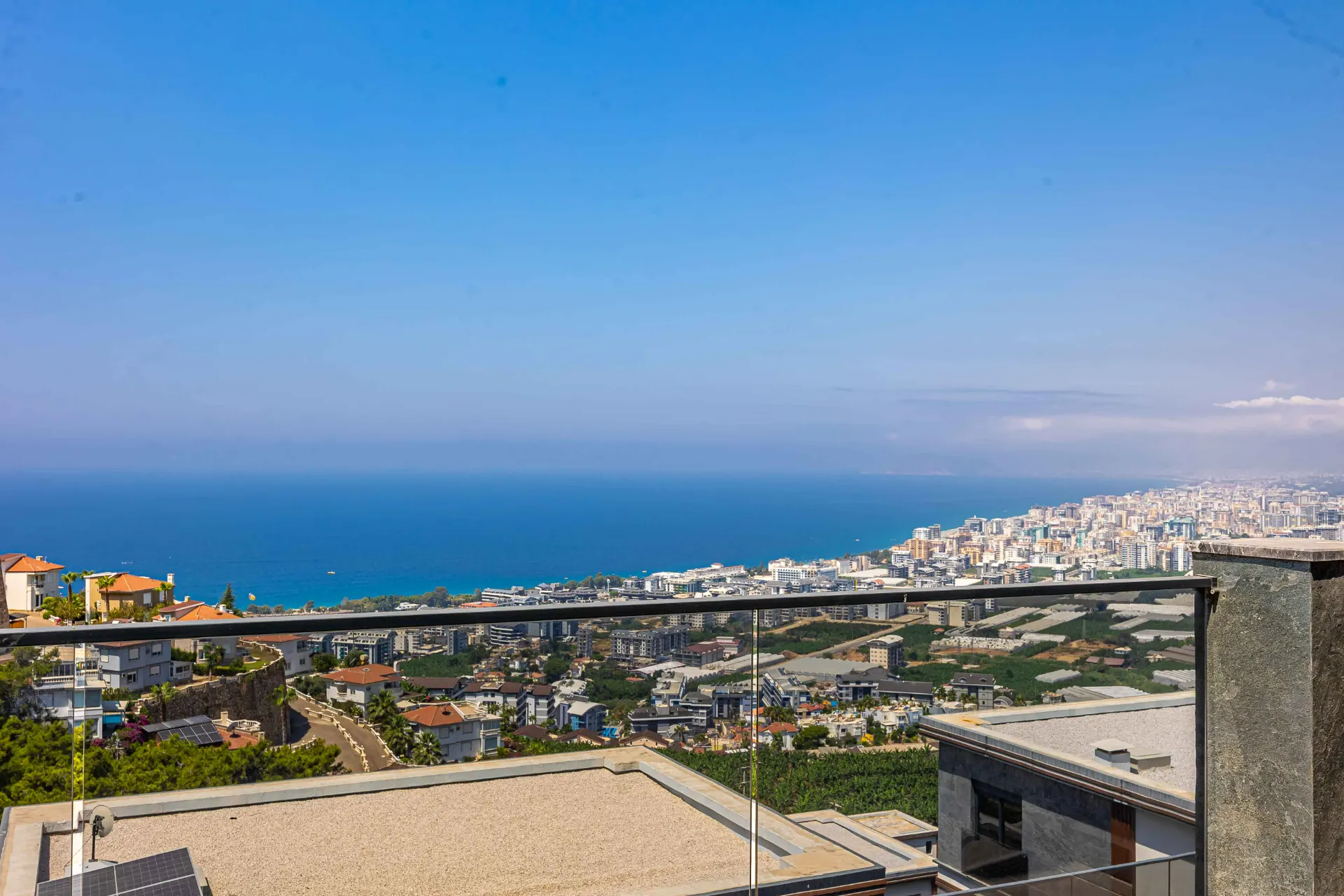 OLIMP CITY’DE ÖZEL HAVUZLU, PANORAMİK DENİZ VE DAĞ MANZARALI LÜKS 4+1 VİLLA