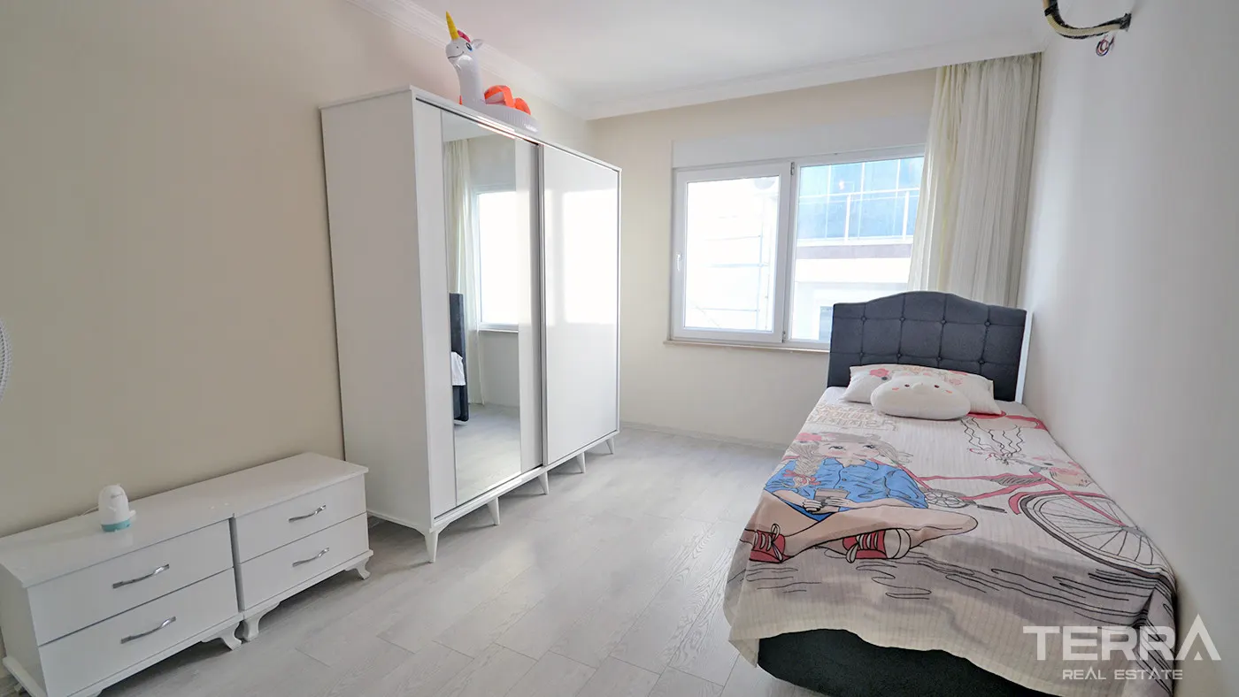 CİKCİLLİ’DE SATILIK 3+1 DENİZ MANZARALI DAİRE