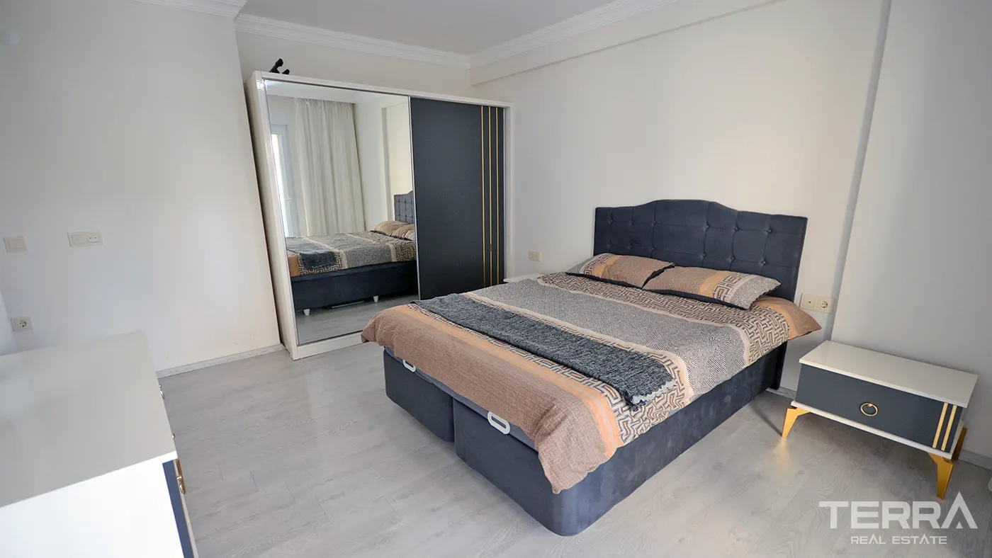 CİKCİLLİ’DE SATILIK 3+1 DENİZ MANZARALI DAİRE