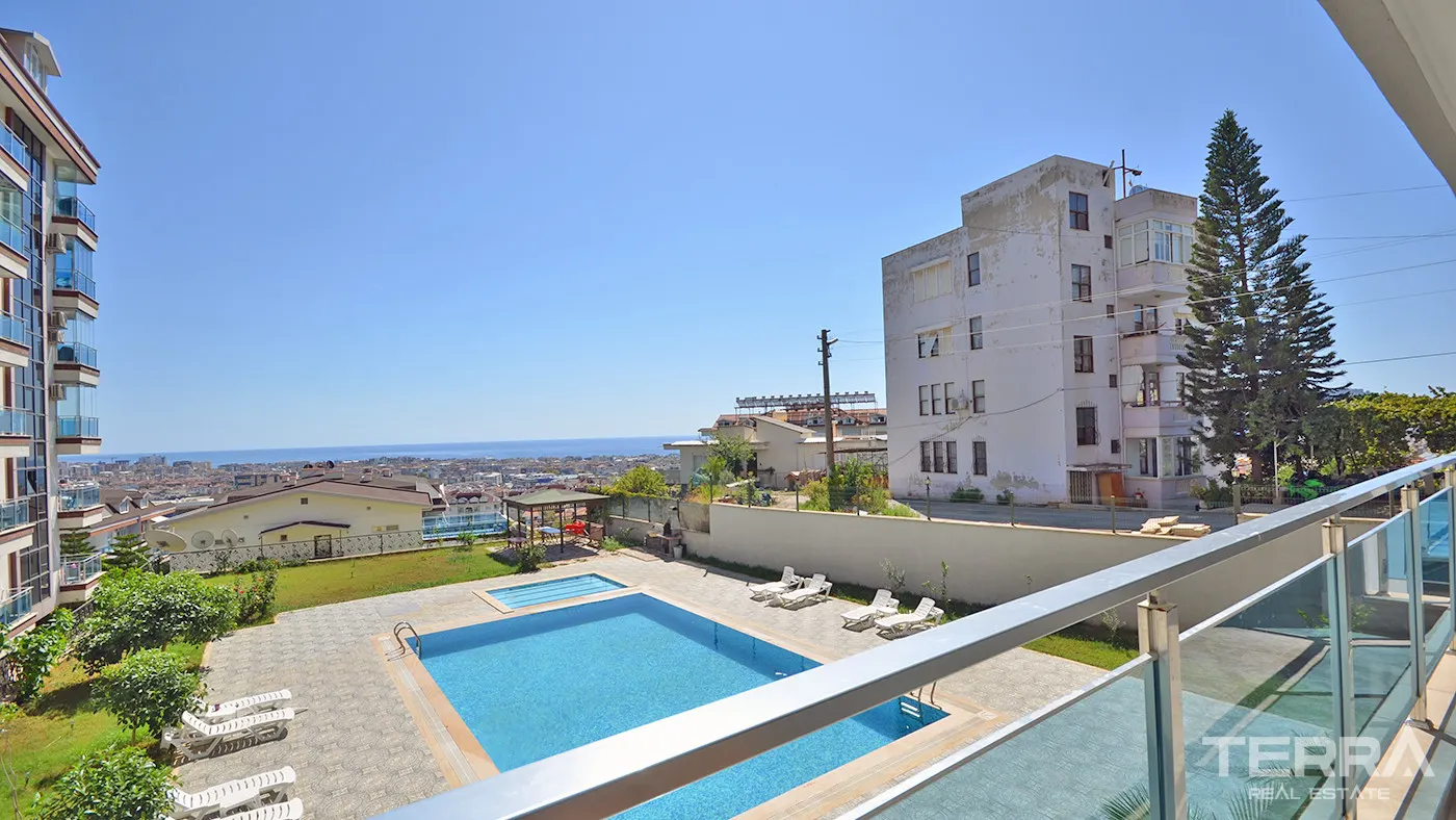 CİKCİLLİ’DE SATILIK 3+1 DENİZ MANZARALI DAİRE