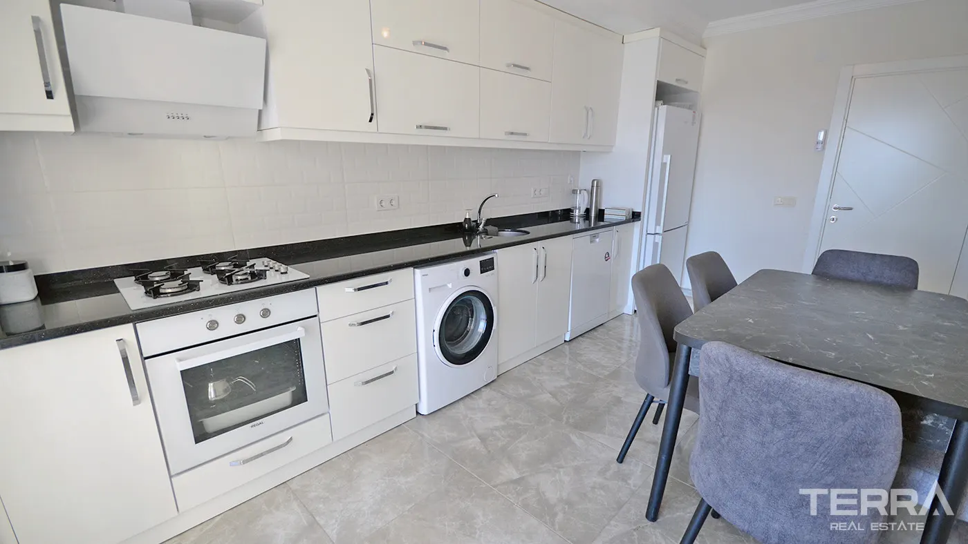 CİKCİLLİ’DE SATILIK 3+1 DENİZ MANZARALI DAİRE