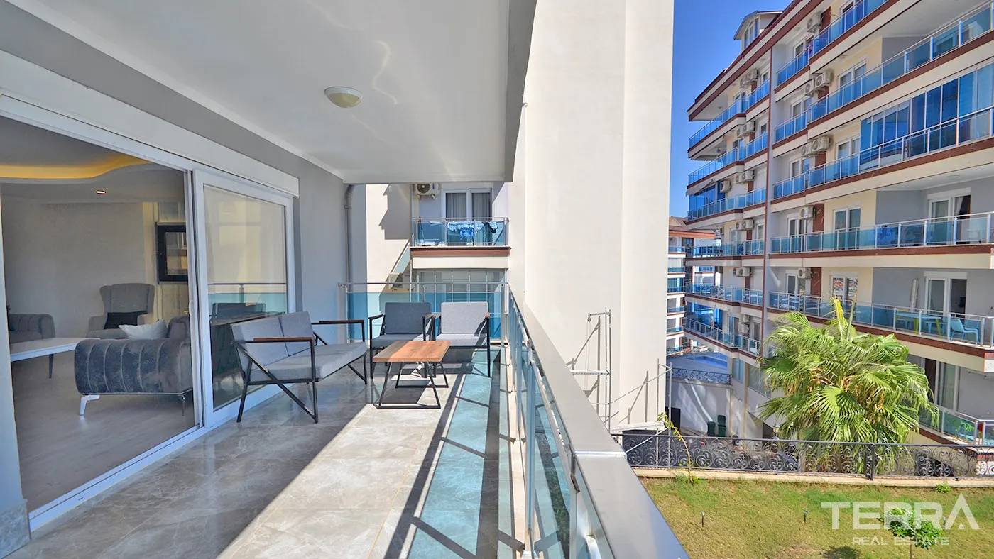 CİKCİLLİ’DE SATILIK 3+1 DENİZ MANZARALI DAİRE