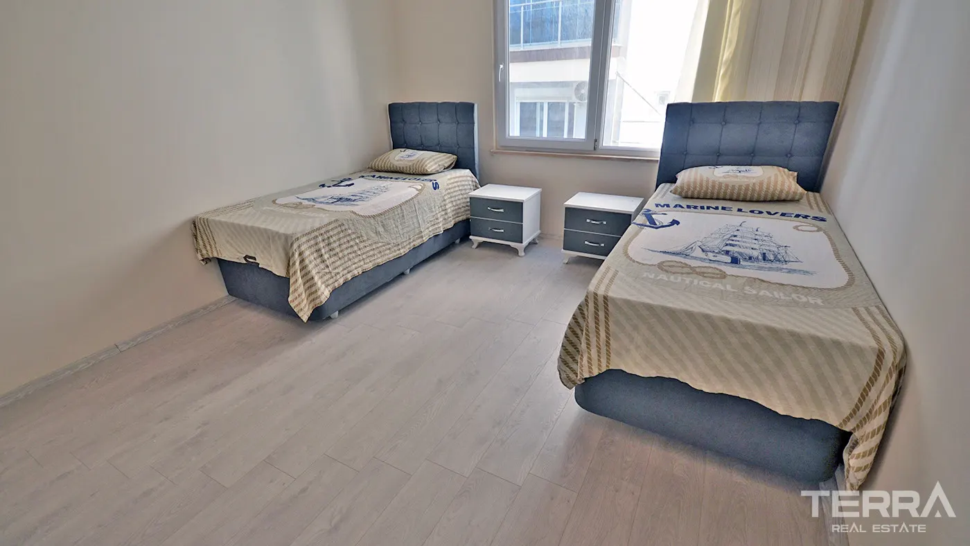 CİKCİLLİ’DE SATILIK 3+1 DENİZ MANZARALI DAİRE