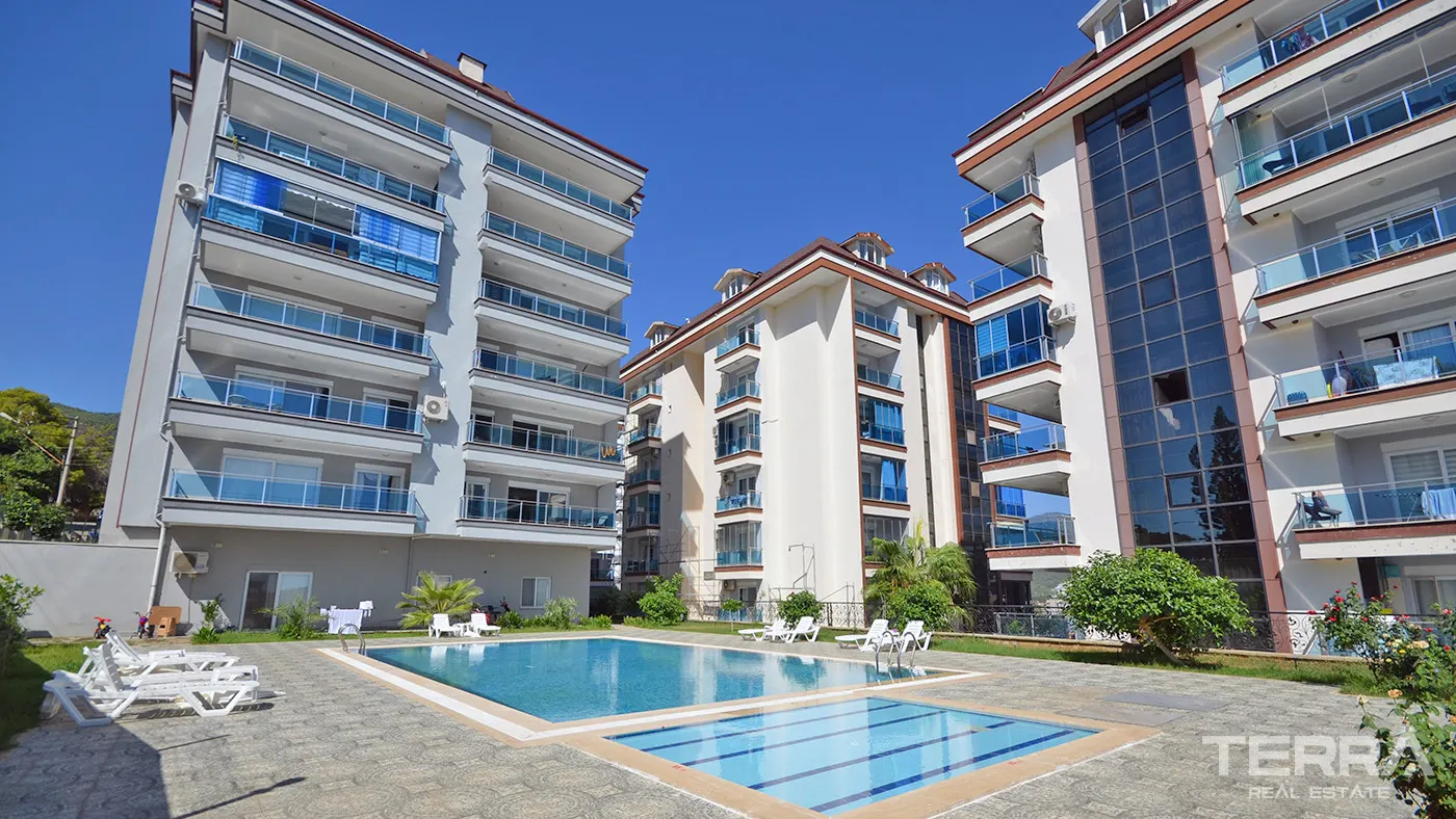 CİKCİLLİ’DE SATILIK 3+1 DENİZ MANZARALI DAİRE