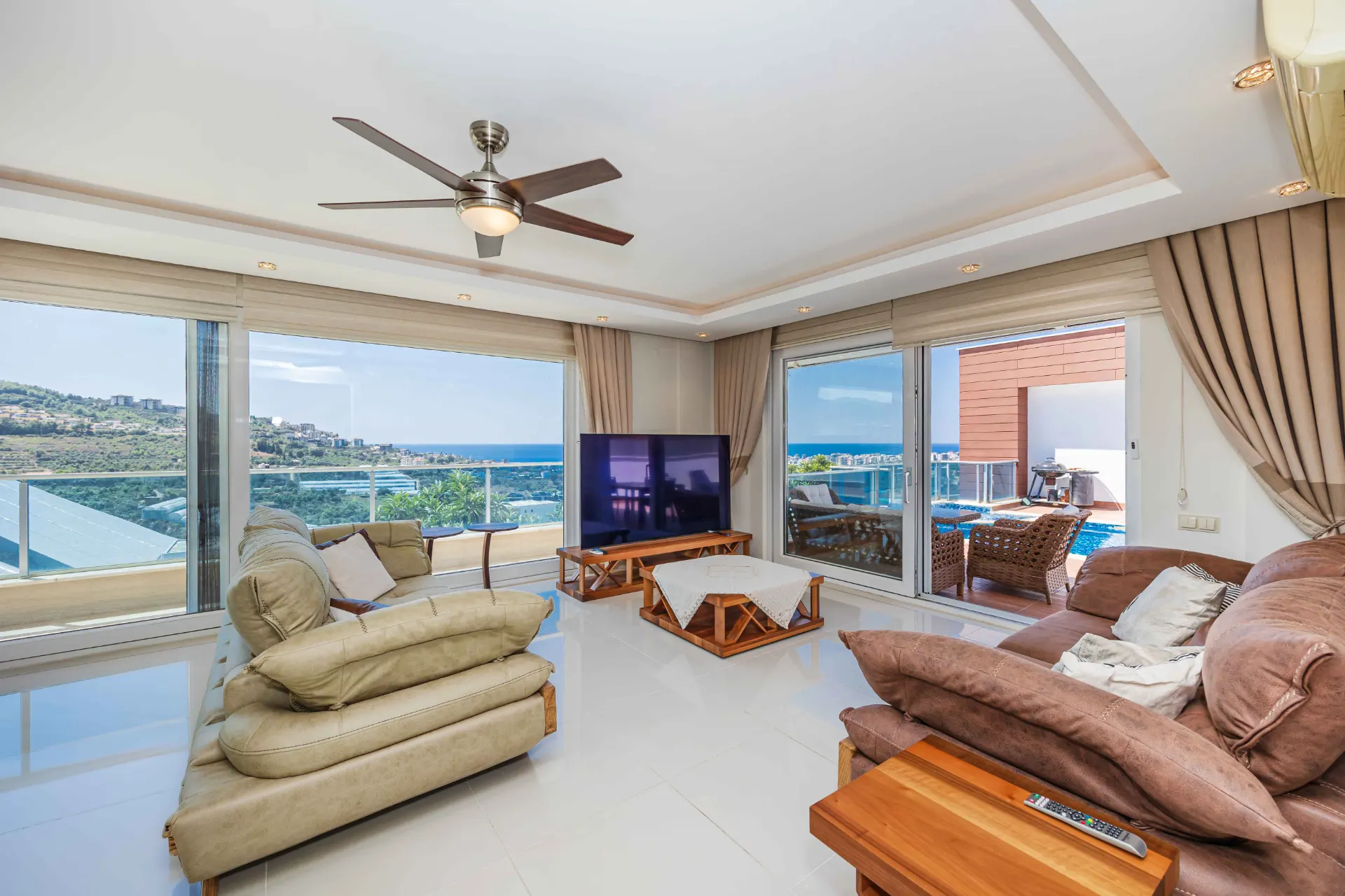 Antalya Alanya Kargıcak'ta Satılık 4+1 Villa