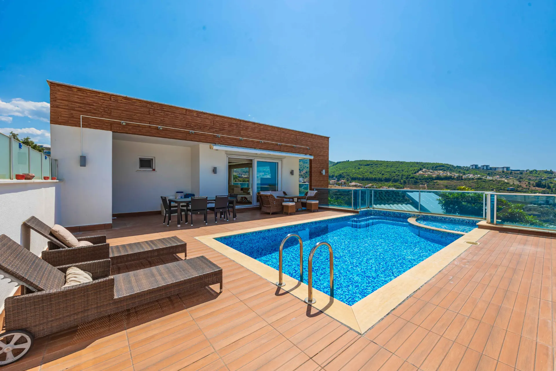 Antalya Alanya Kargıcak'ta Satılık 4+1 Villa