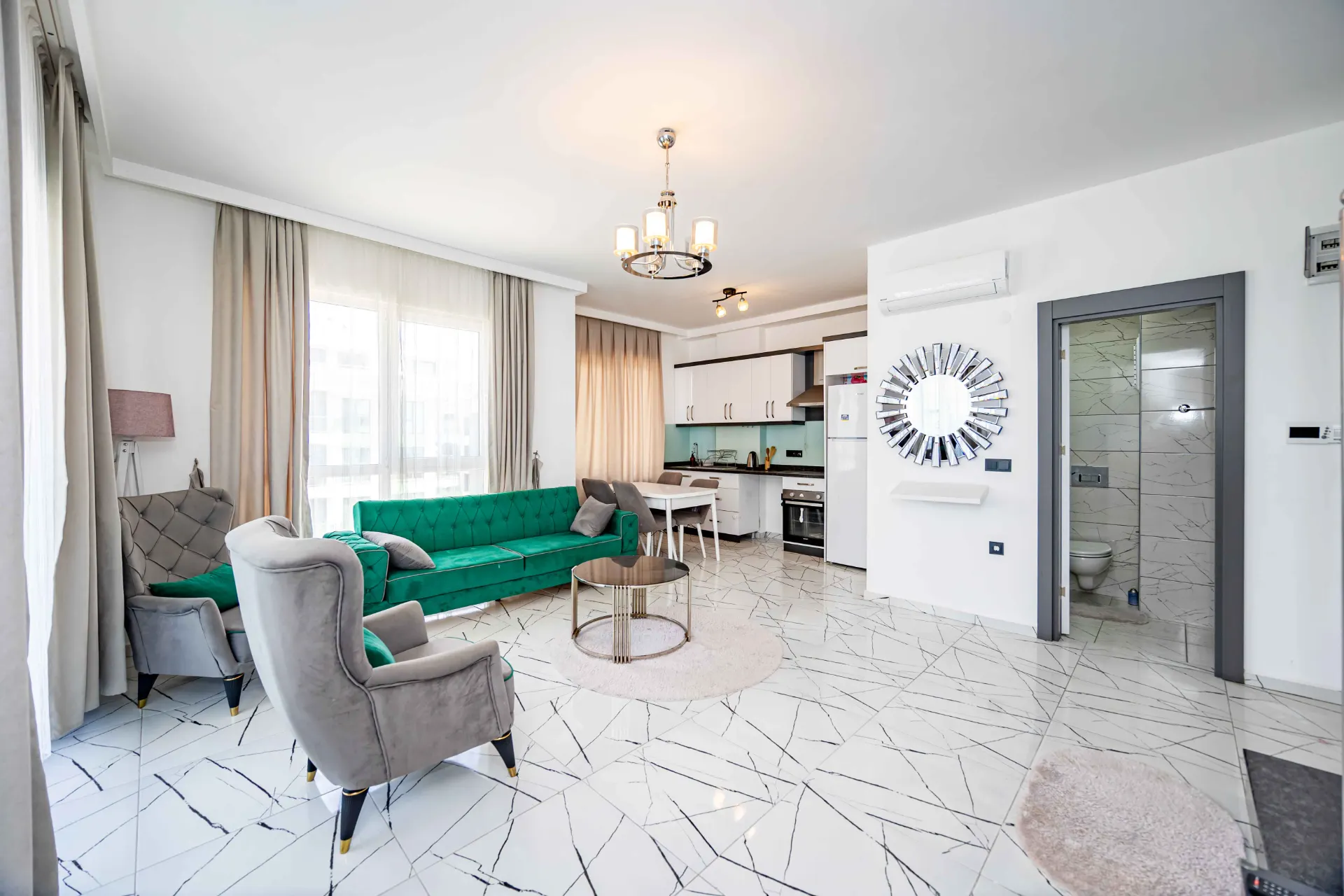 Antalya Alanya Kargıcak'ta Satılık 2+1 Daire