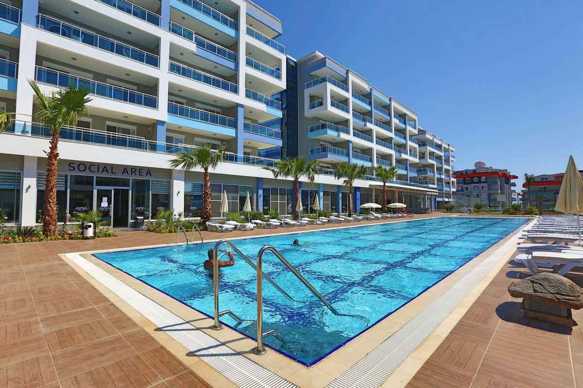 Antalya Alanya Kestel'de Satılık Lüks Daire
