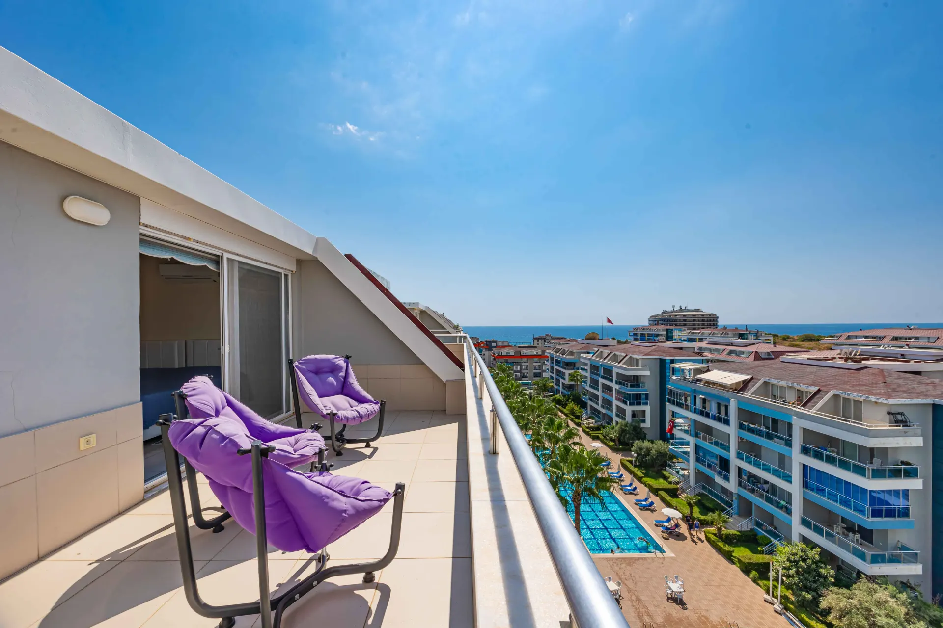 Antalya Alanya Kestel'de Satılık Lüks Daire