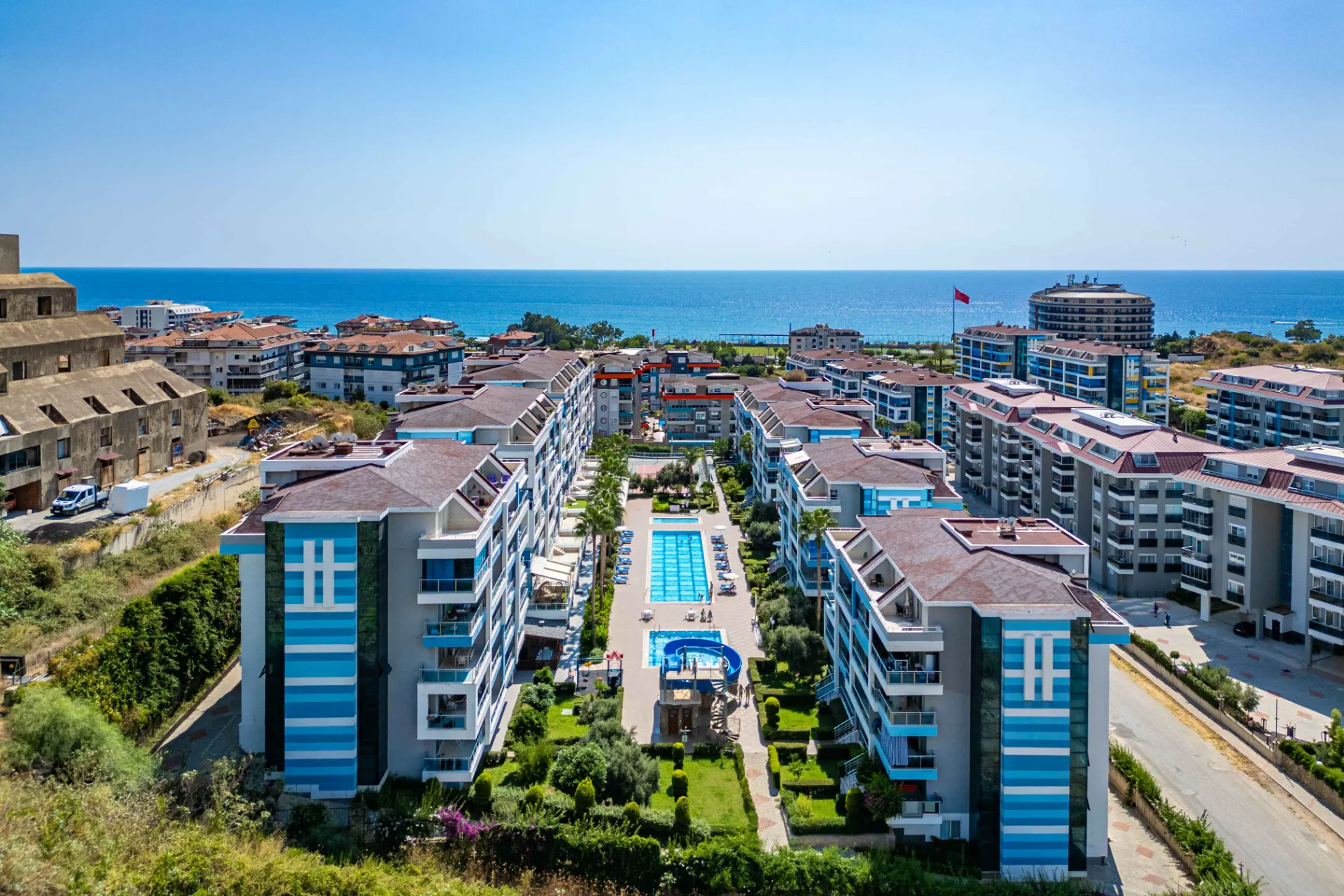 Antalya Alanya Kestel'de Satılık Lüks Daire