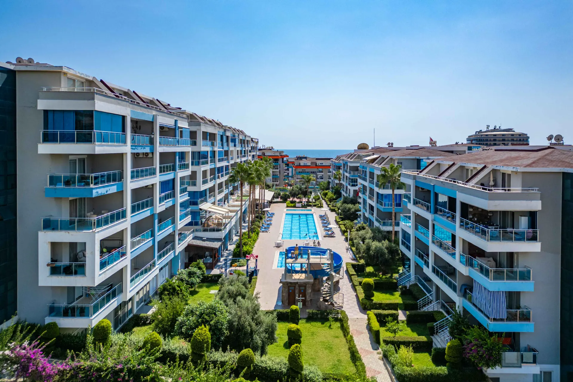 Antalya Alanya Kestel'de Satılık Lüks Daire