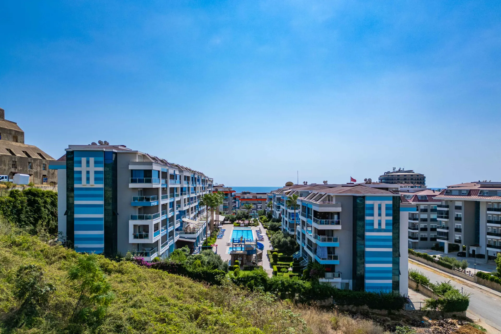 Antalya Alanya Kestel'de Satılık Lüks Daire