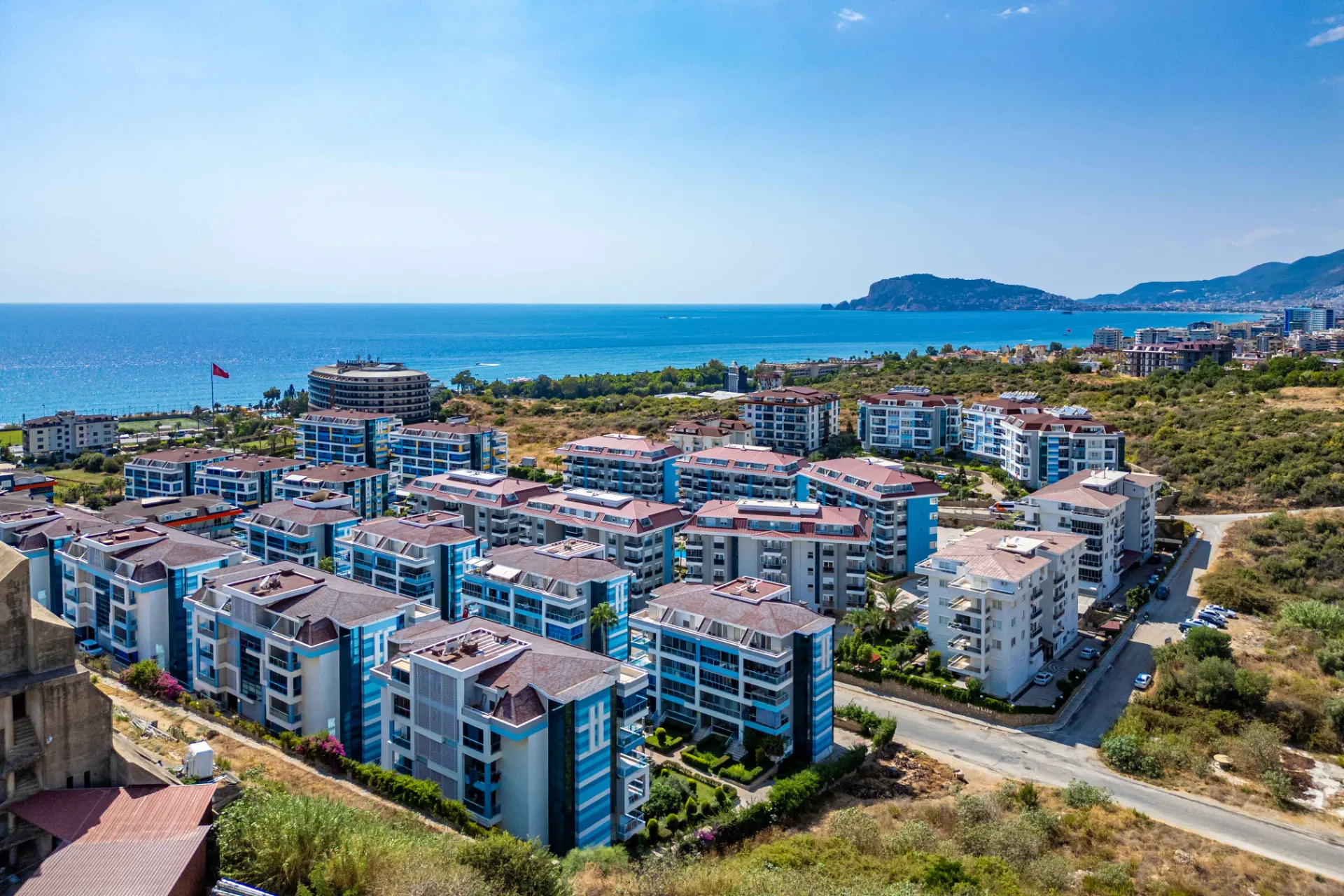 Antalya Alanya Kestel'de Satılık Lüks Daire