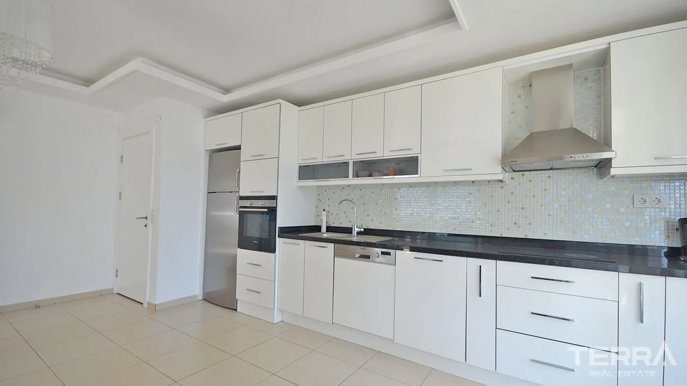 AVSALLAR CROWN CİTY'DE ÇOK UYGUN FİYATA KOMPLE EŞYALI 2+1 DAİRE