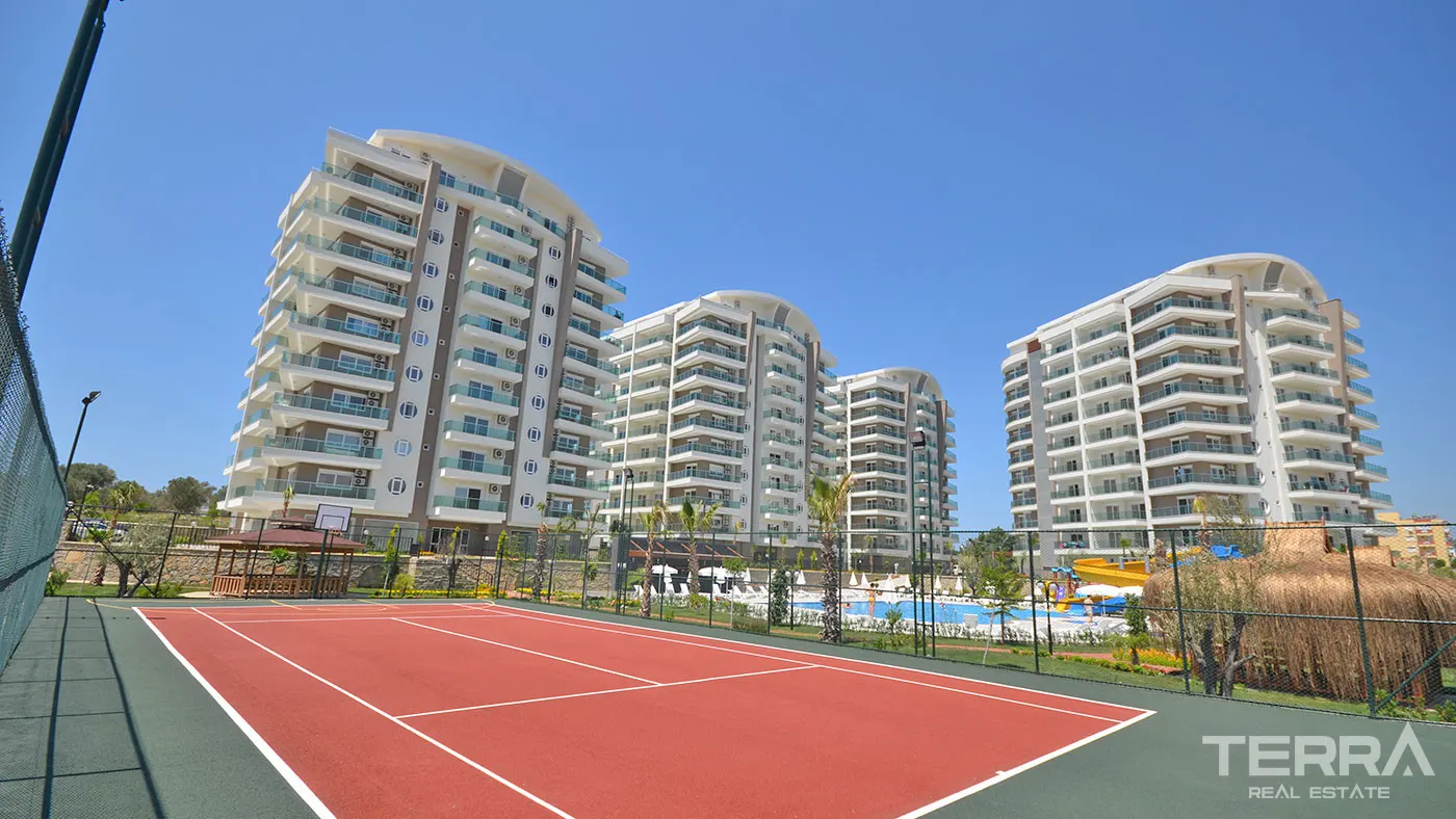 AVSALLAR CROWN CİTY'DE ÇOK UYGUN FİYATA KOMPLE EŞYALI 2+1 DAİRE
