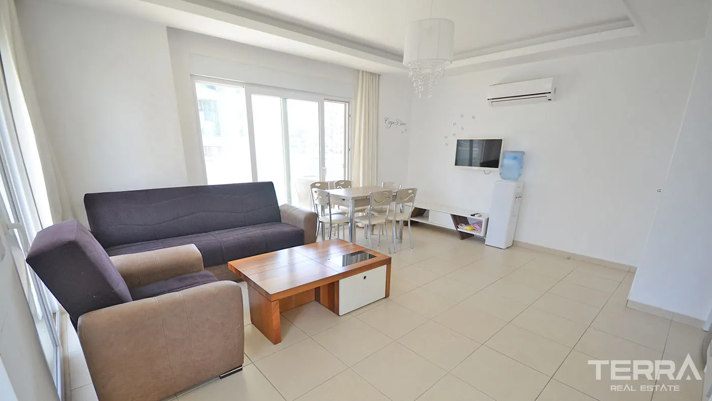 AVSALLAR CROWN CİTY'DE ÇOK UYGUN FİYATA KOMPLE EŞYALI 2+1 DAİRE