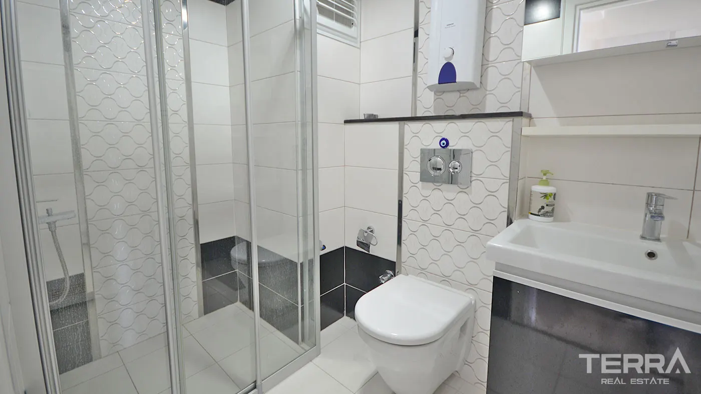 KESTEL'DE DENİZE 50 M MESAFEDE KOMPLE EŞYALI SATILIK DAİRE
