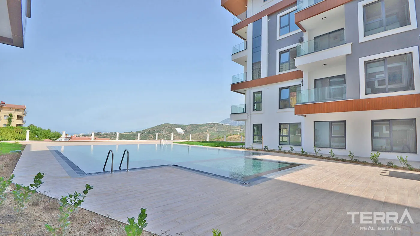 ALANYA KARGICAK’TA GOLD CITY İMKÂNLARINA SAHİP LÜKS 1+1 SATILIK DAİRE