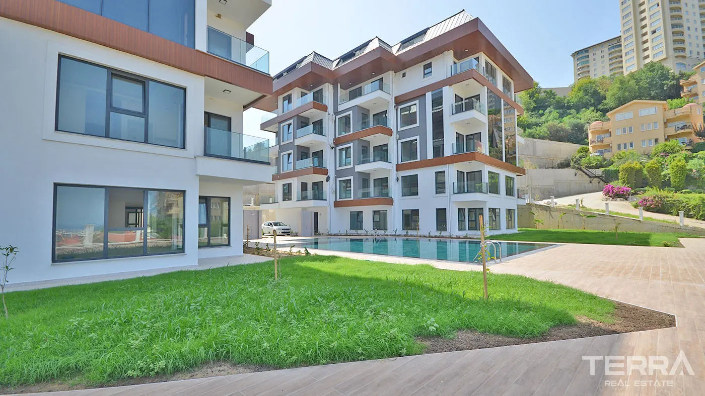 ALANYA KARGICAK’TA GOLD CITY İMKÂNLARINA SAHİP LÜKS 1+1 SATILIK DAİRE