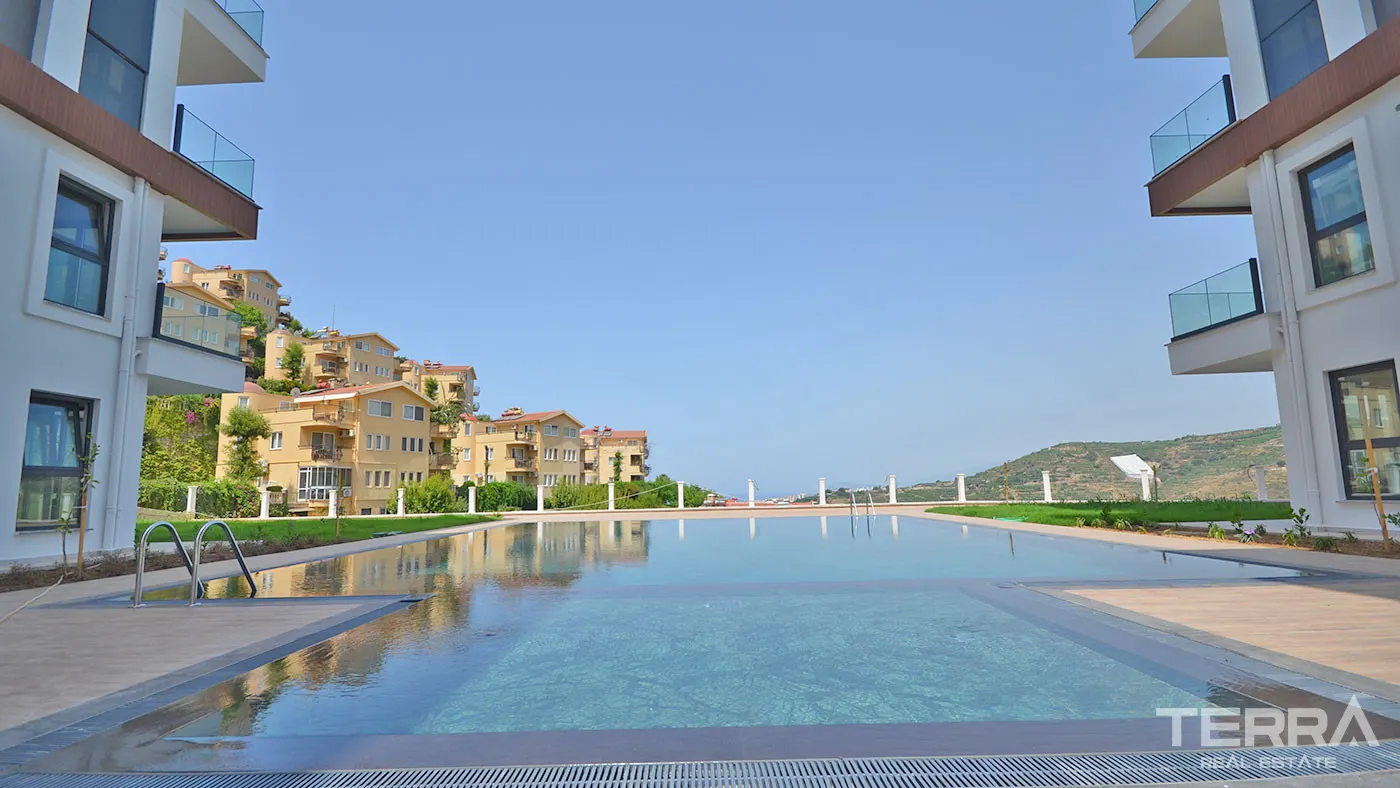 ALANYA KARGICAK’TA GOLD CITY İMKÂNLARINA SAHİP LÜKS 1+1 SATILIK DAİRE