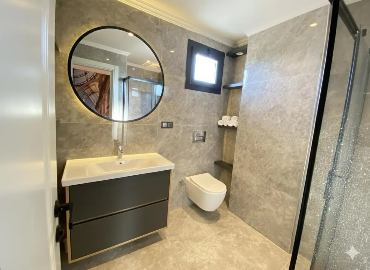 Seferihisar Kavakderede 550m² arsa, ultra lüks havuzlu satılık 3+2 villa