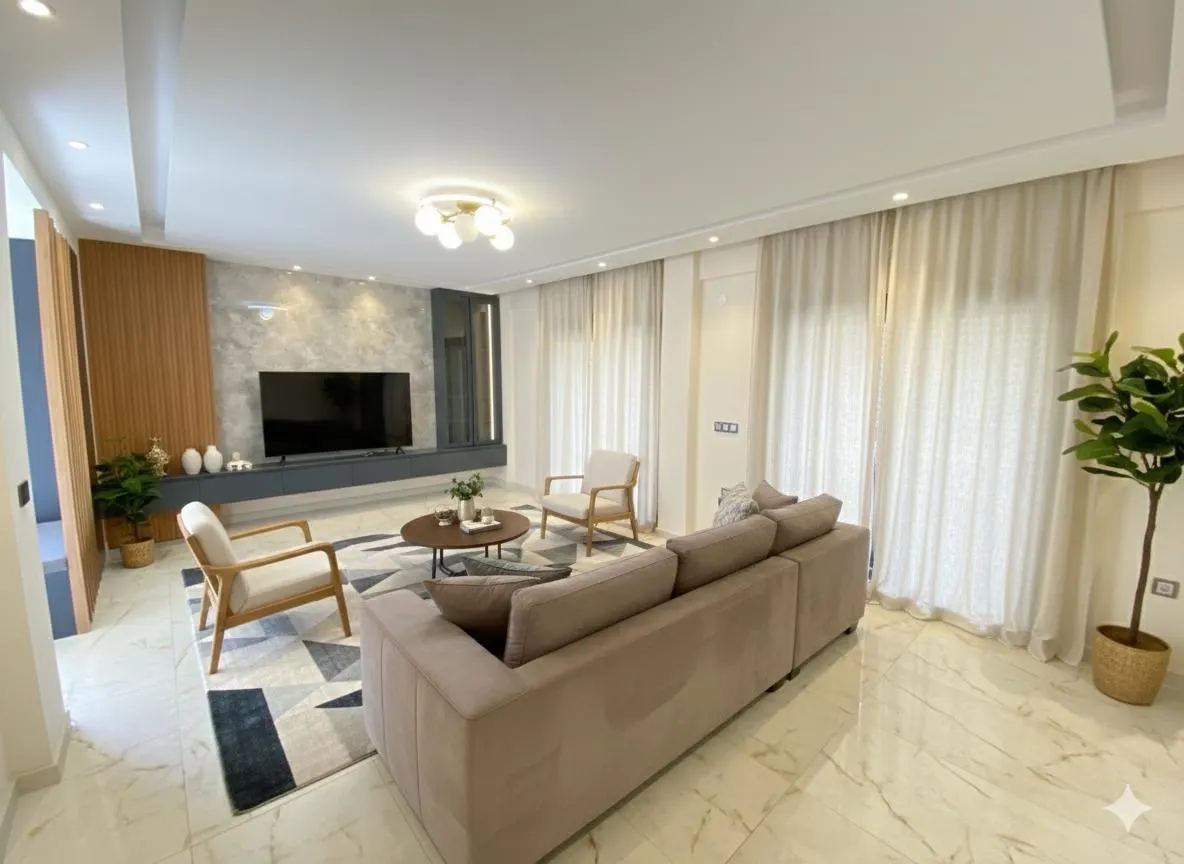 Seferihisar Kavakderede 550m² arsa, ultra lüks havuzlu satılık 3+2 villa