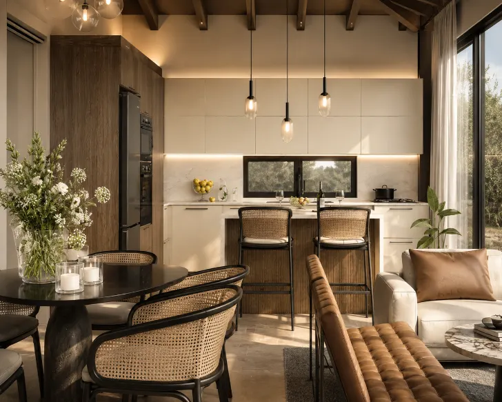 Doğanın Huzuru, Modern Mimarinin Konforu ve Mahremiyetin Satılık 3+1 Villa