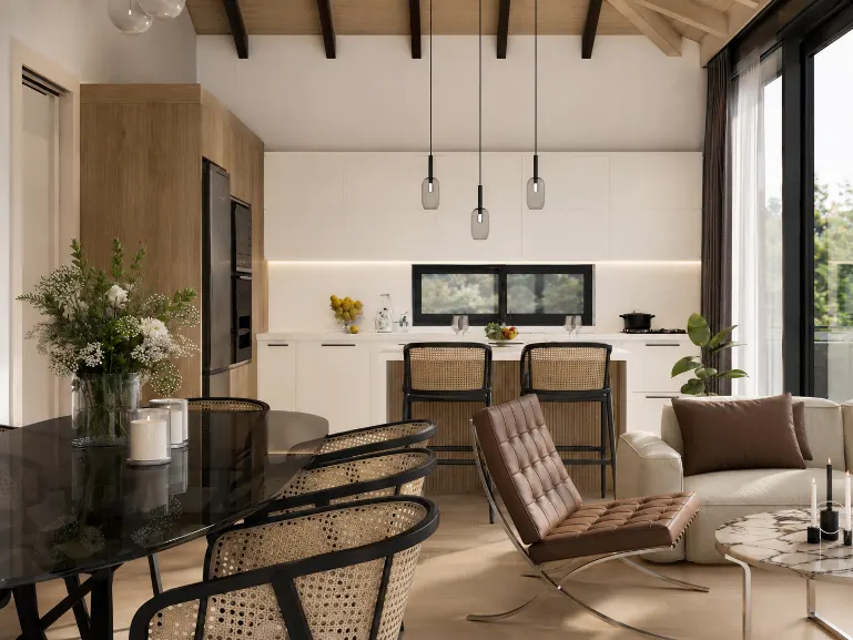 Doğanın Huzuru, Modern Mimarinin Konforu ve Mahremiyetin Satılık 3+1 Villa