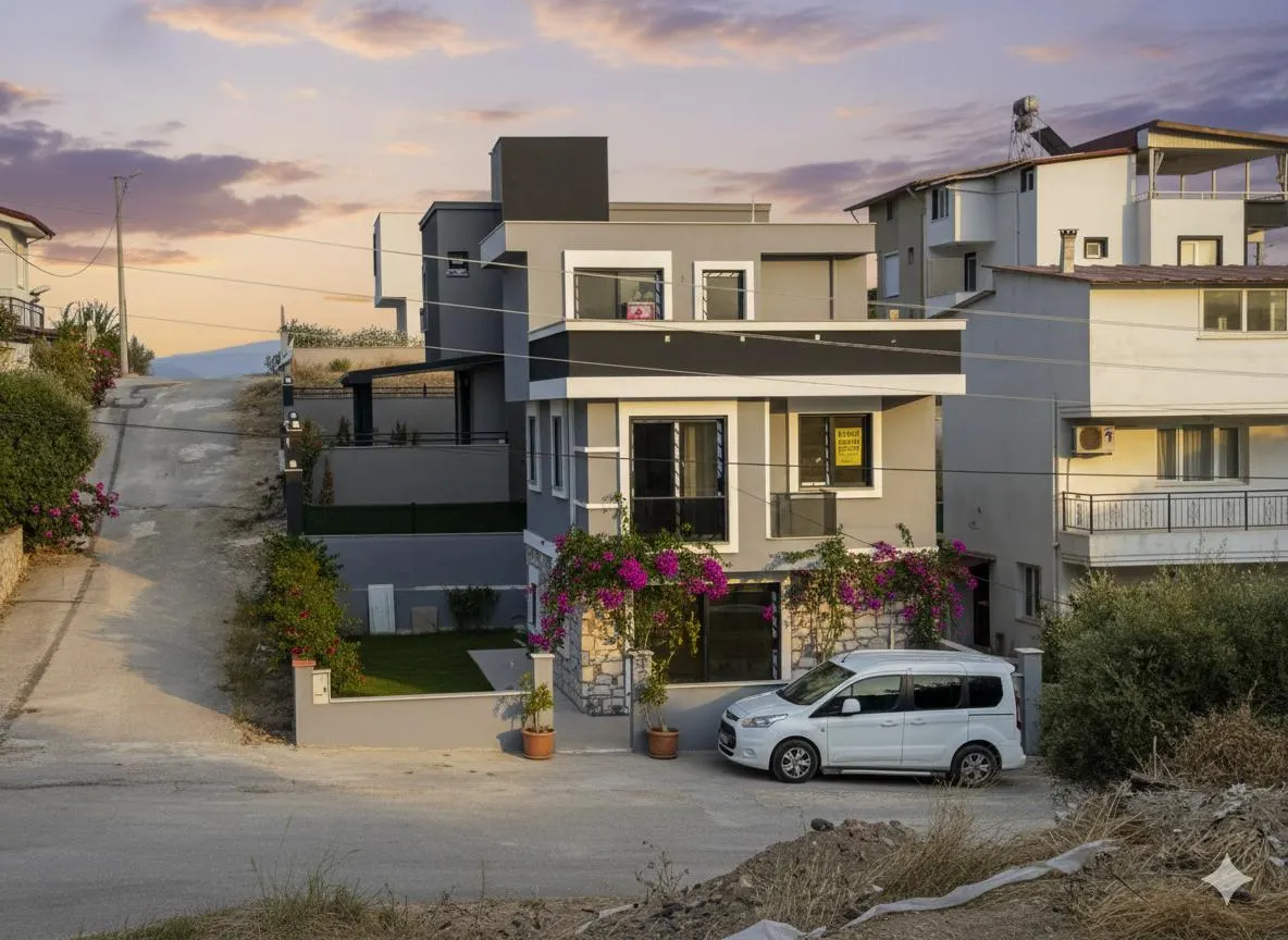 Seferihisar Doğanbey De Tek Mustakil Otoparklı Ultra Lüx Satılık 4+1 Villa