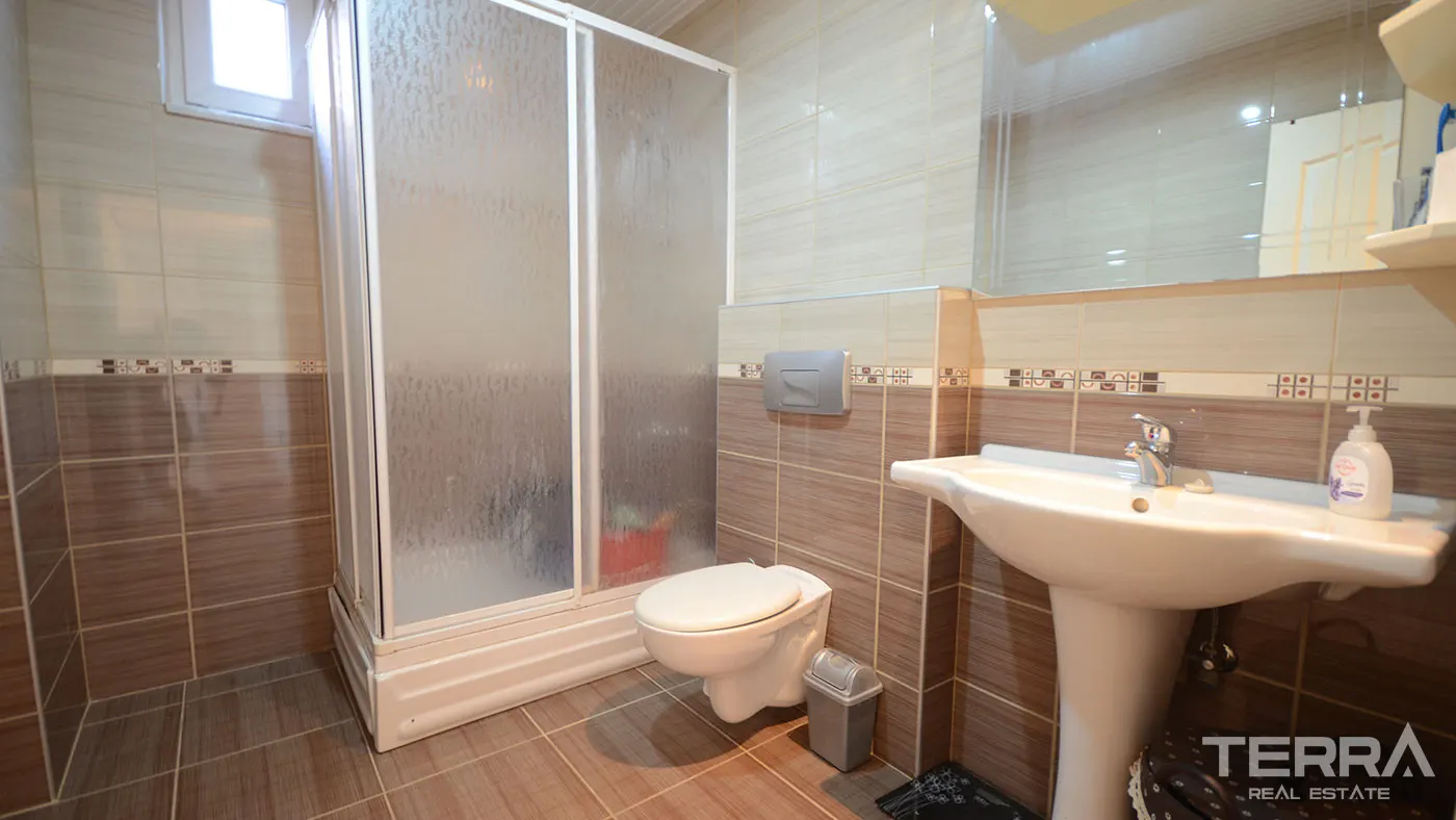 ALANYA SUGÖZÜ’NDE RAHİME REİSOĞLU SİTESİ’NDE SATILIK 2+1 DAİRE